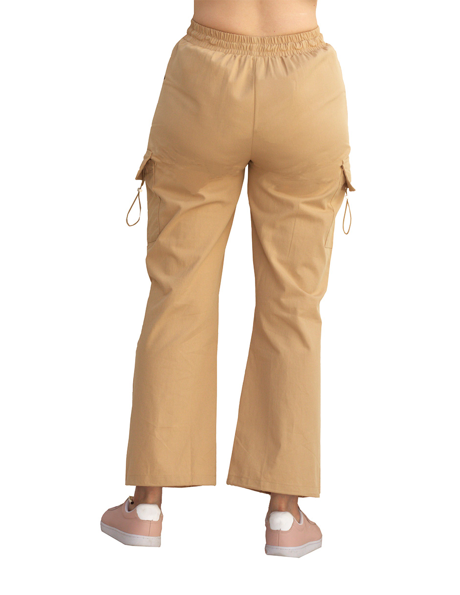 Pantalón jogger cargo Dulce & Candy de gabardina para mujer.