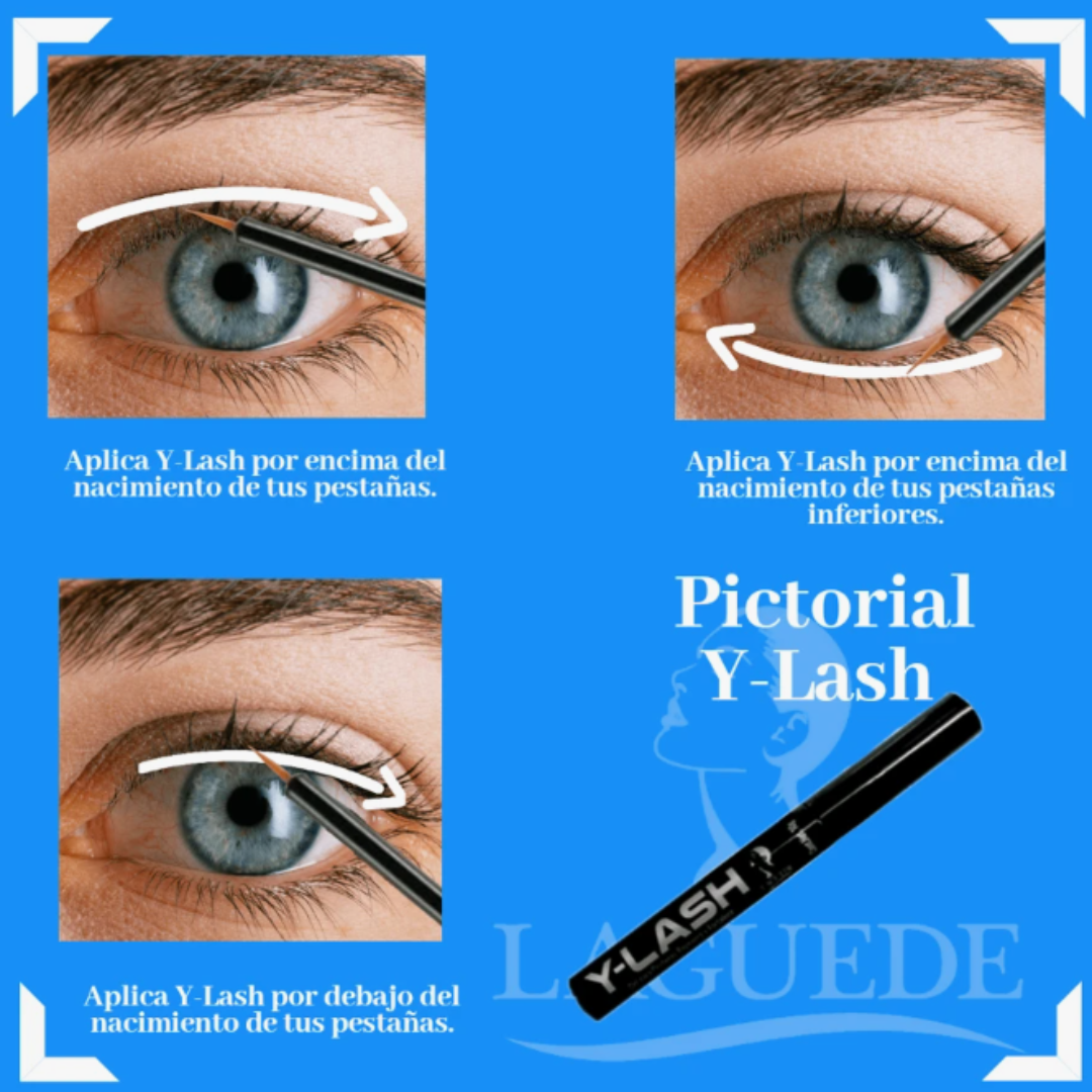 Tratamiento Natural  para  Crecimiento de Pestañas Y Cejas Y-LASH .