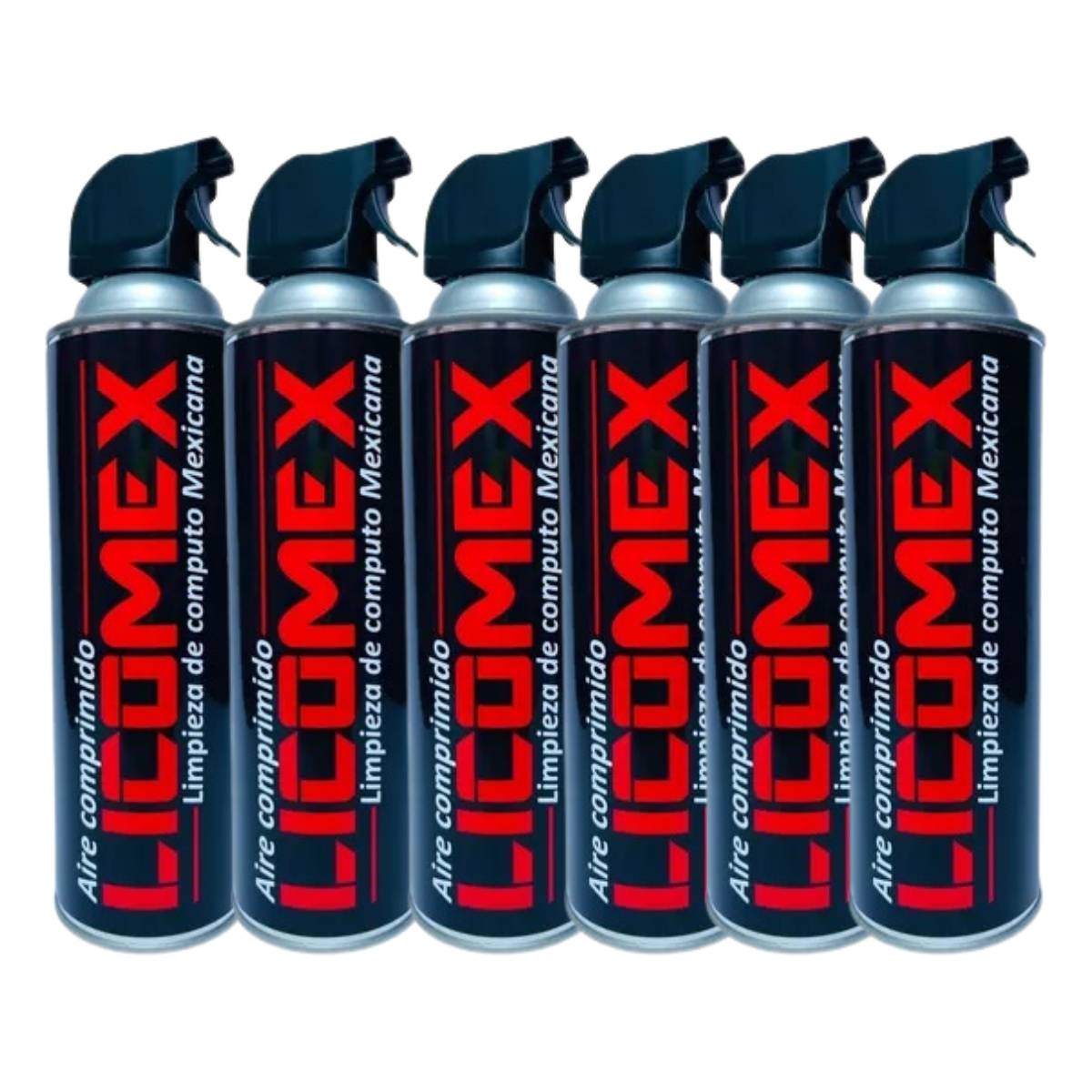 Aire Comprimido Mantenimiento Limpieza Pc Removedor Polvo 6u