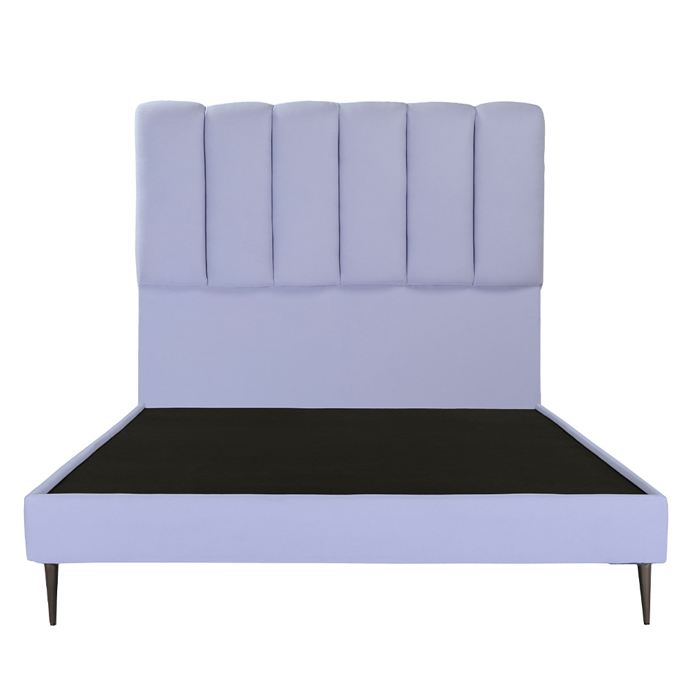 Cabecera Matrimonial Dicasa Kami Con Base Cama Slim Lila