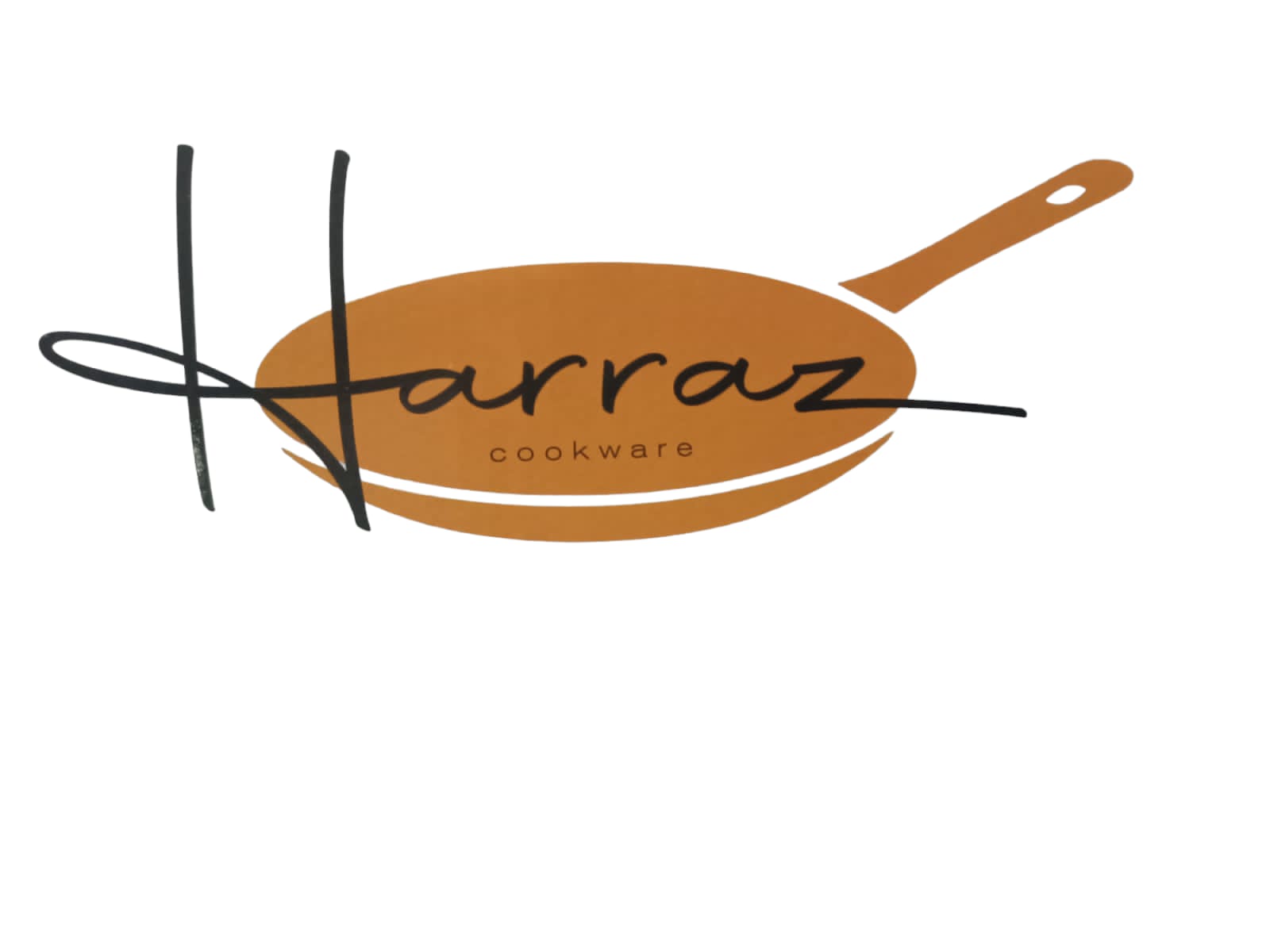 Juego 3 Sartenes Naranja/Negro Harraz