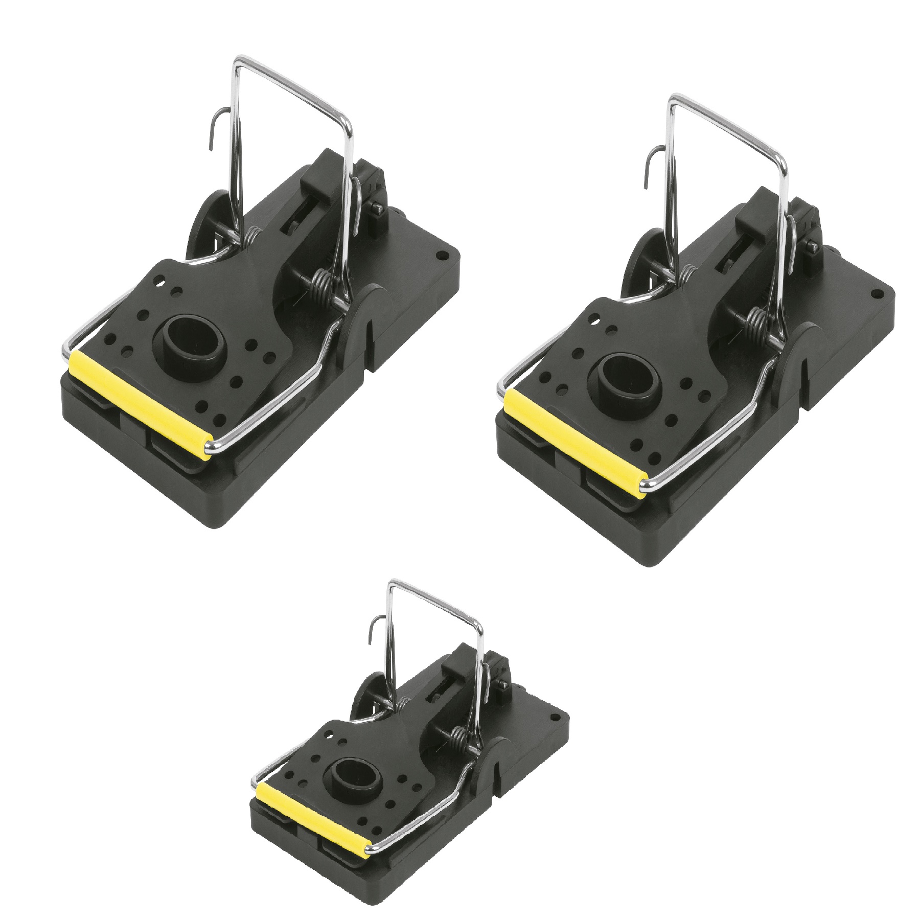 Trampa T-rex Para Ratas Ratones De Golpe Ratonera 3 piezas