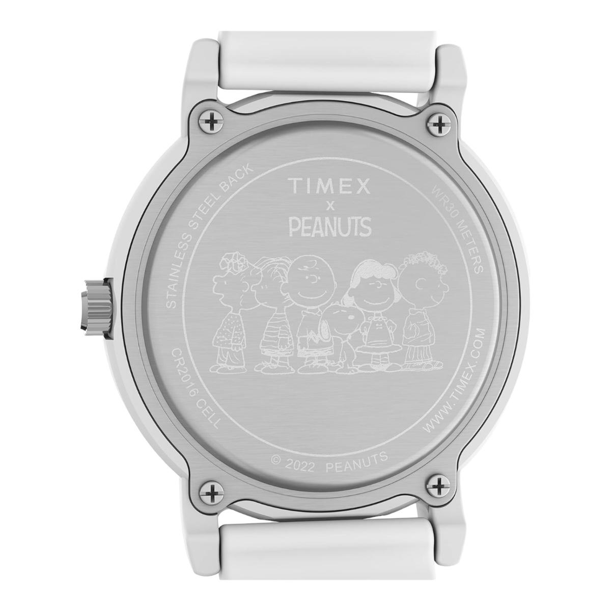 Timex Snoopy Reloj Pulsera Peanuts Casual Original En Caja.