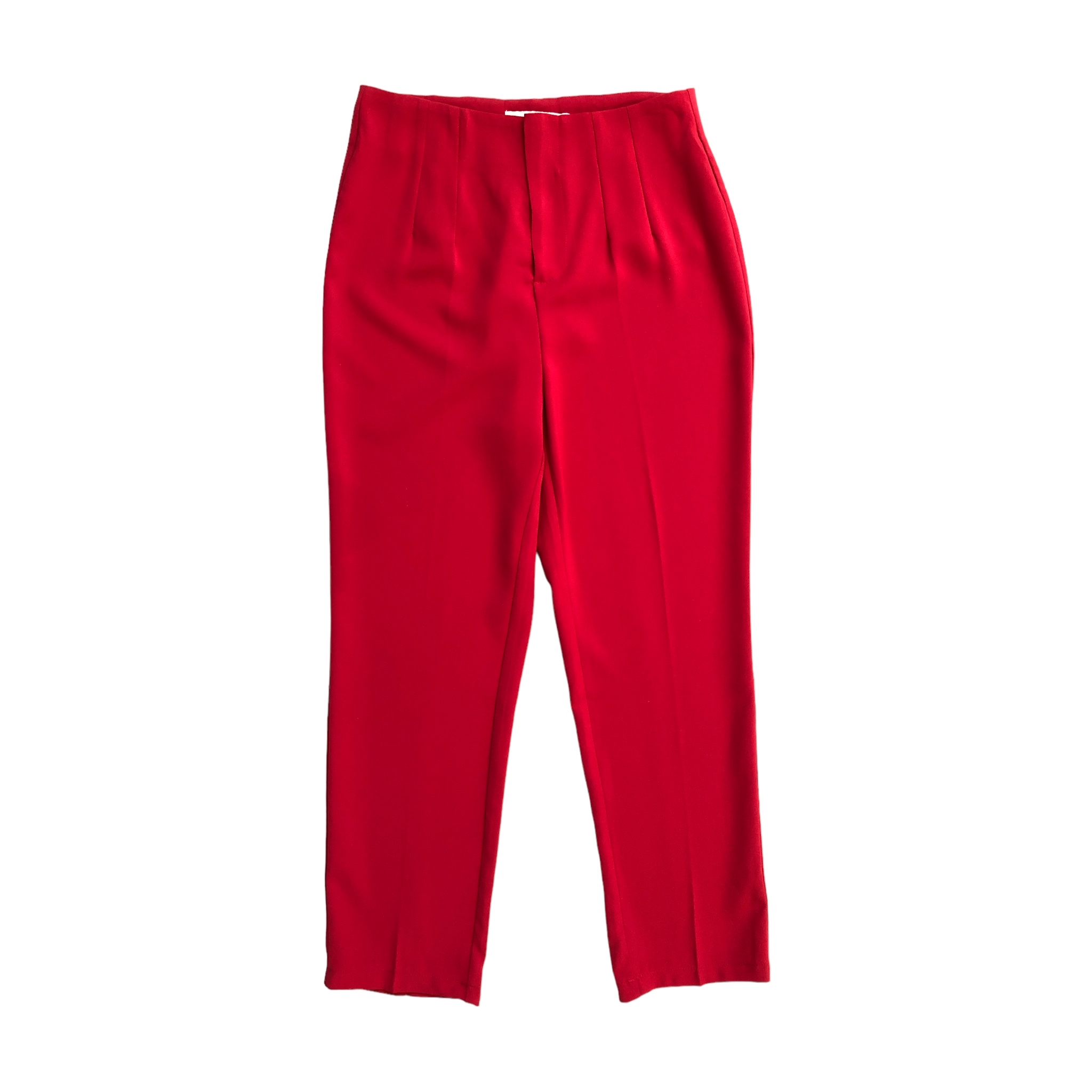 Pantalón Alto de Pinzas Rojo LC DESIGNS COLLECTION