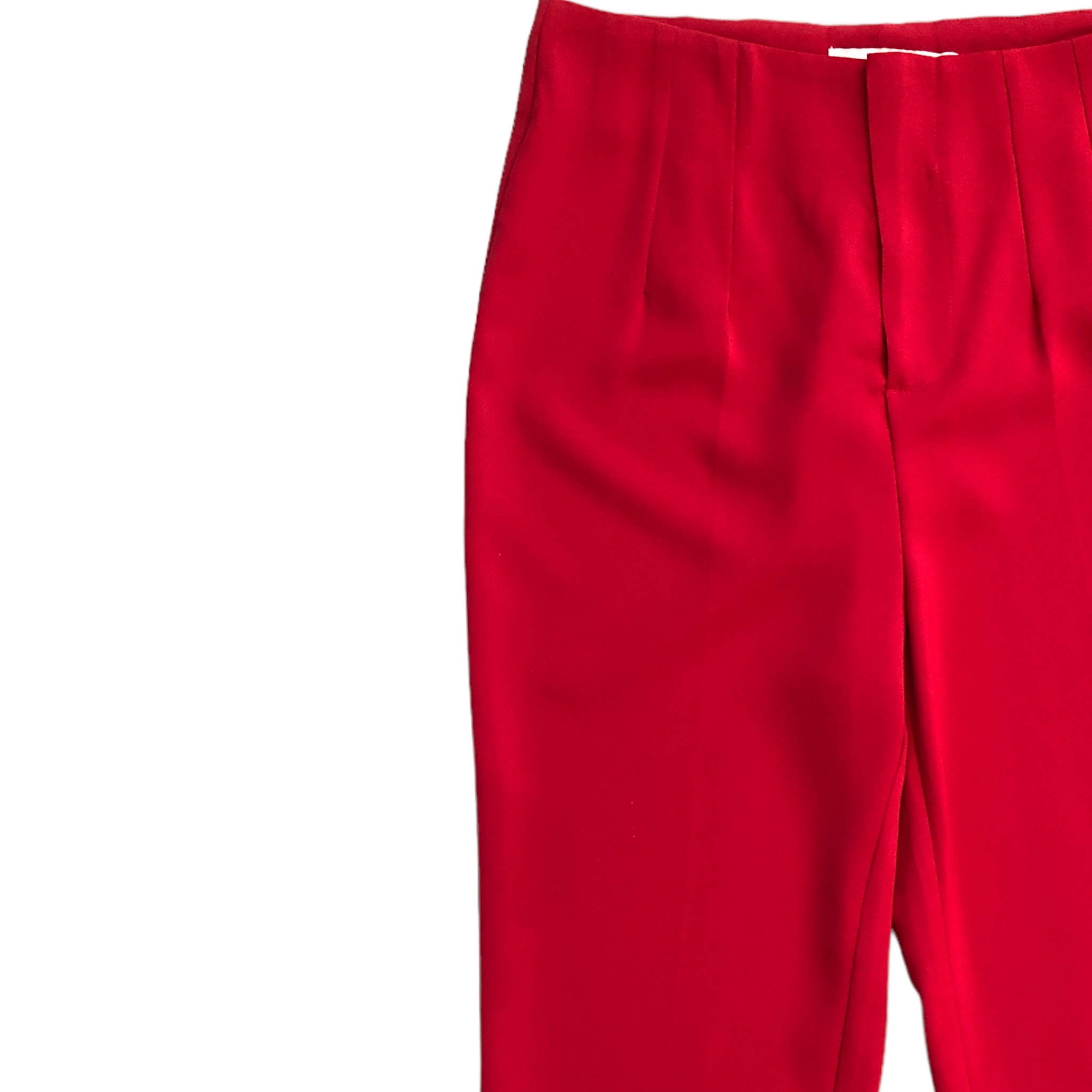 Pantalón Alto de Pinzas Rojo LC DESIGNS COLLECTION