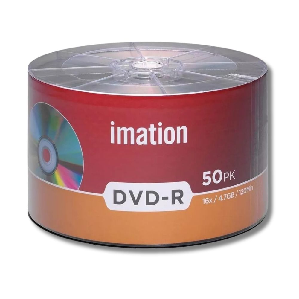 Imation DVD-R con 50 discos