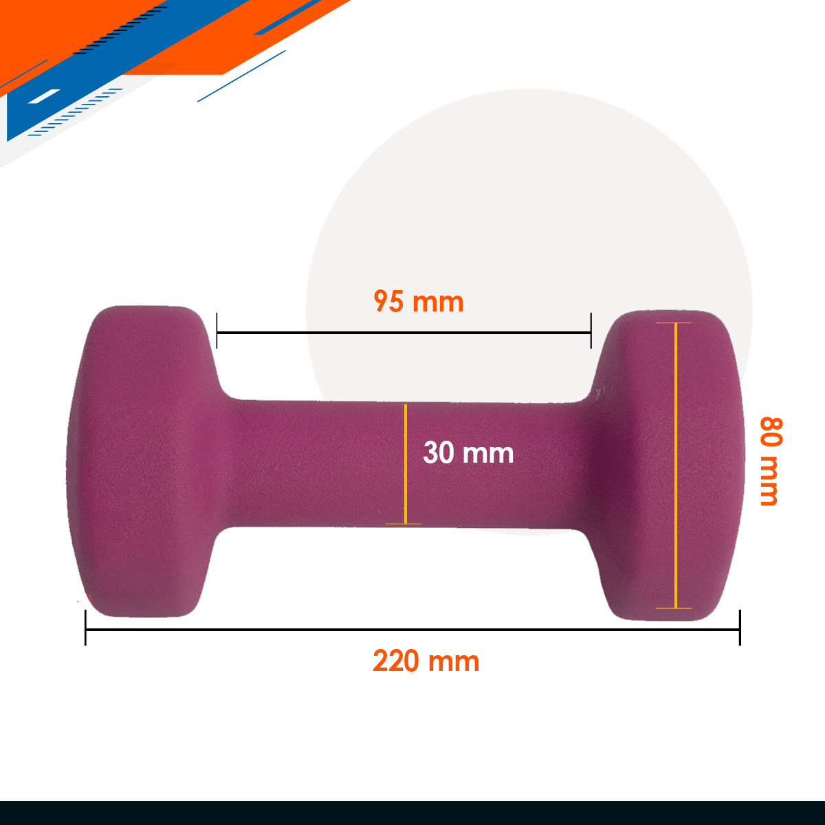 Par De Mancuernas Pesas 10lb Zynergy / Cubierta De Neopreno