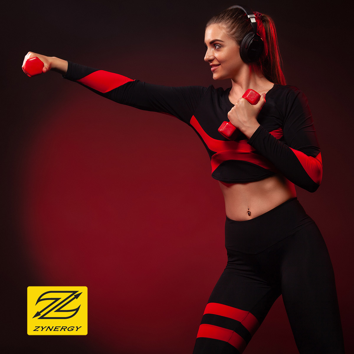 Par De Mancuernas Pesas 10lb Zynergy / Cubierta De Neopreno