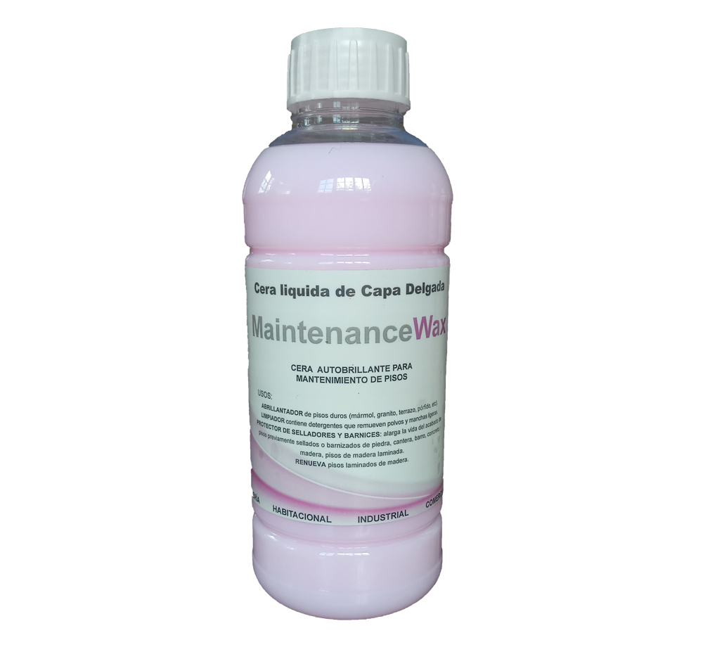 Cera Brilladora de pisos Laminados Vinilicos Marmol Granito