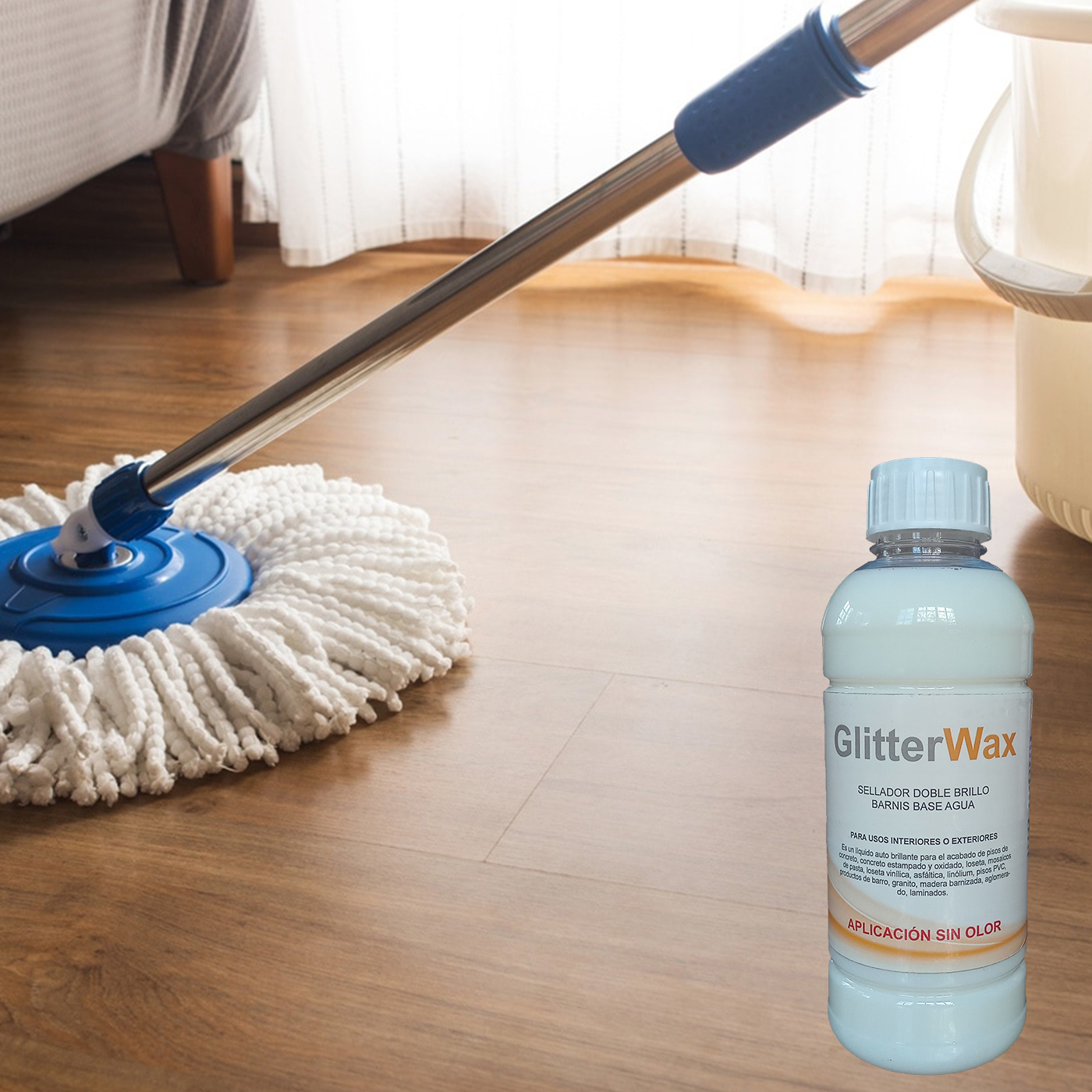 Abrillantador de piso de marmol granito laminados vinilicos 