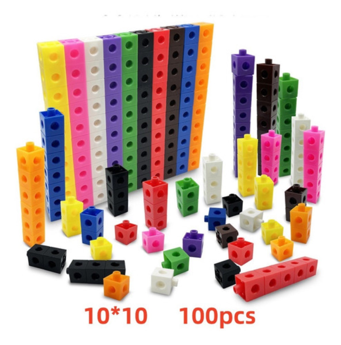 "Juego Didáctico Niños Juguete Educativo Conjunto+pegatinas 100 pz "