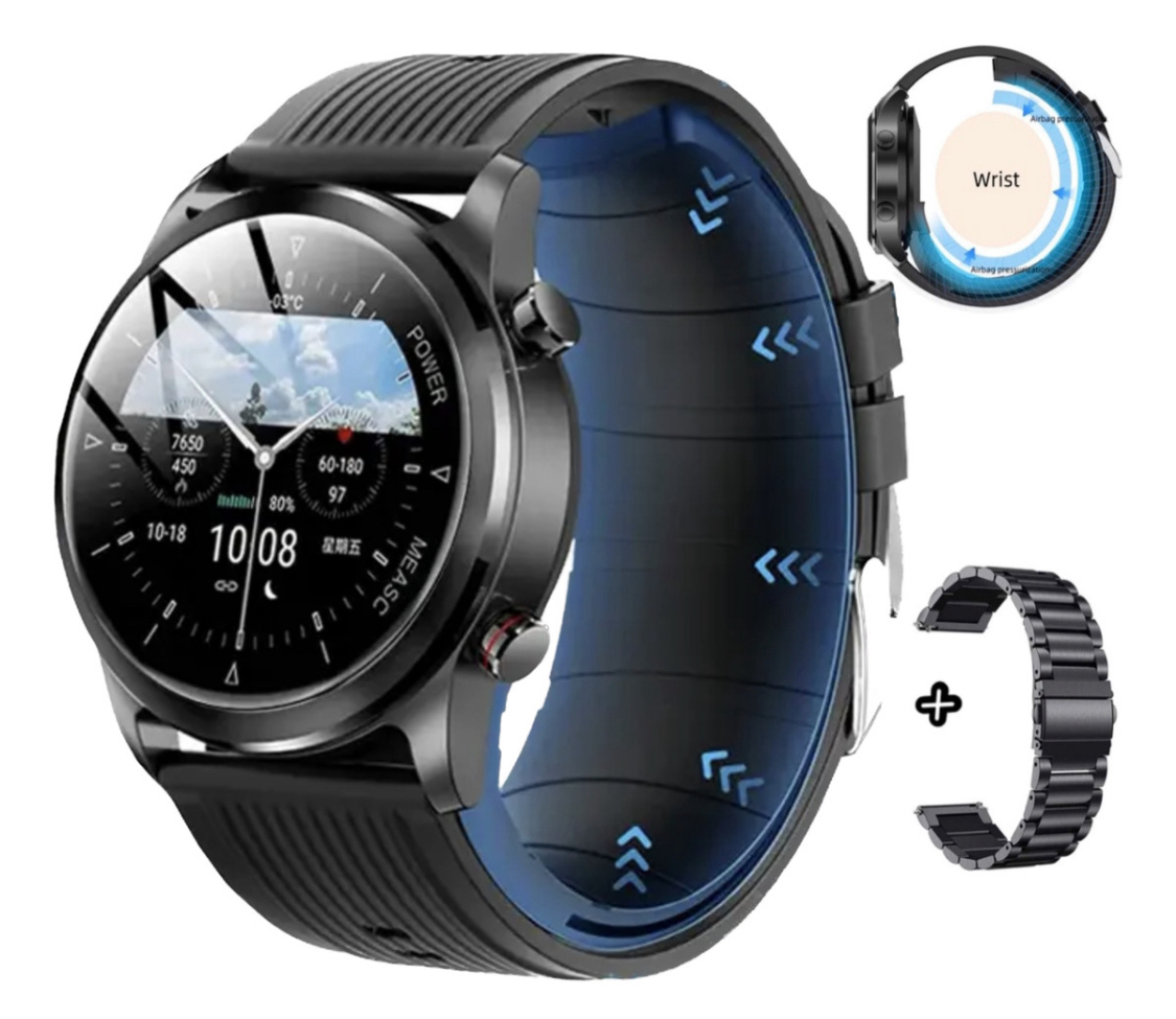 Smartwatch 2024 Presion Arterial Oximetro Monitoreo Remoto de adultos mayores