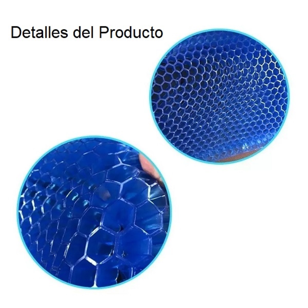 Cojín Silicona Asiento Auto Gel Confortable Lavable Portátil