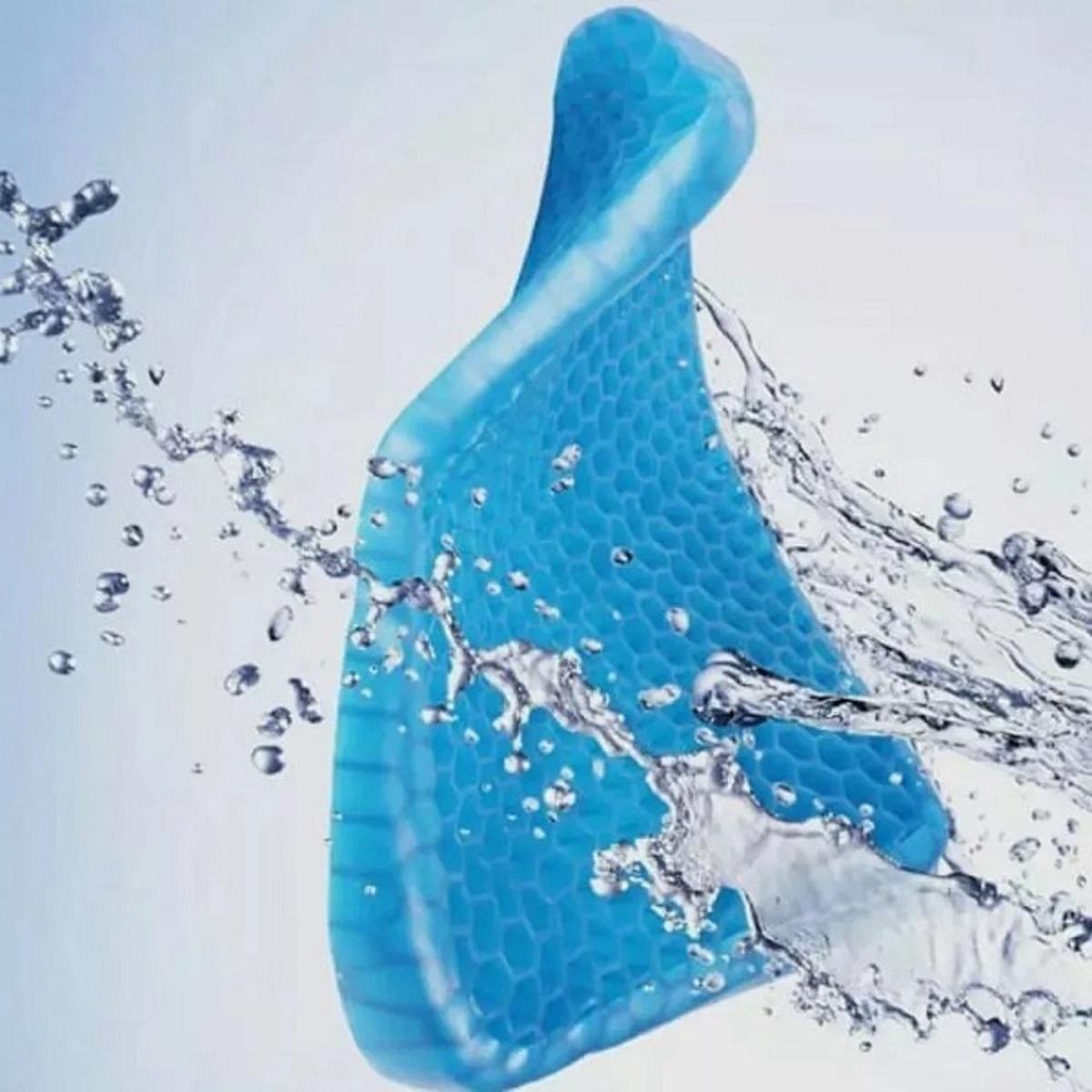 Cojín Silicona Asiento Auto Gel Confortable Lavable Portátil