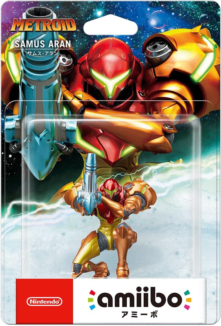 Amiibo Metroid Samus Aran - Game Center