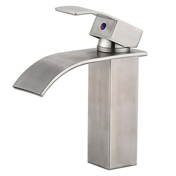 Llave Monomando Duck EJEX para Lavabo Acero Inoxidable satinado 