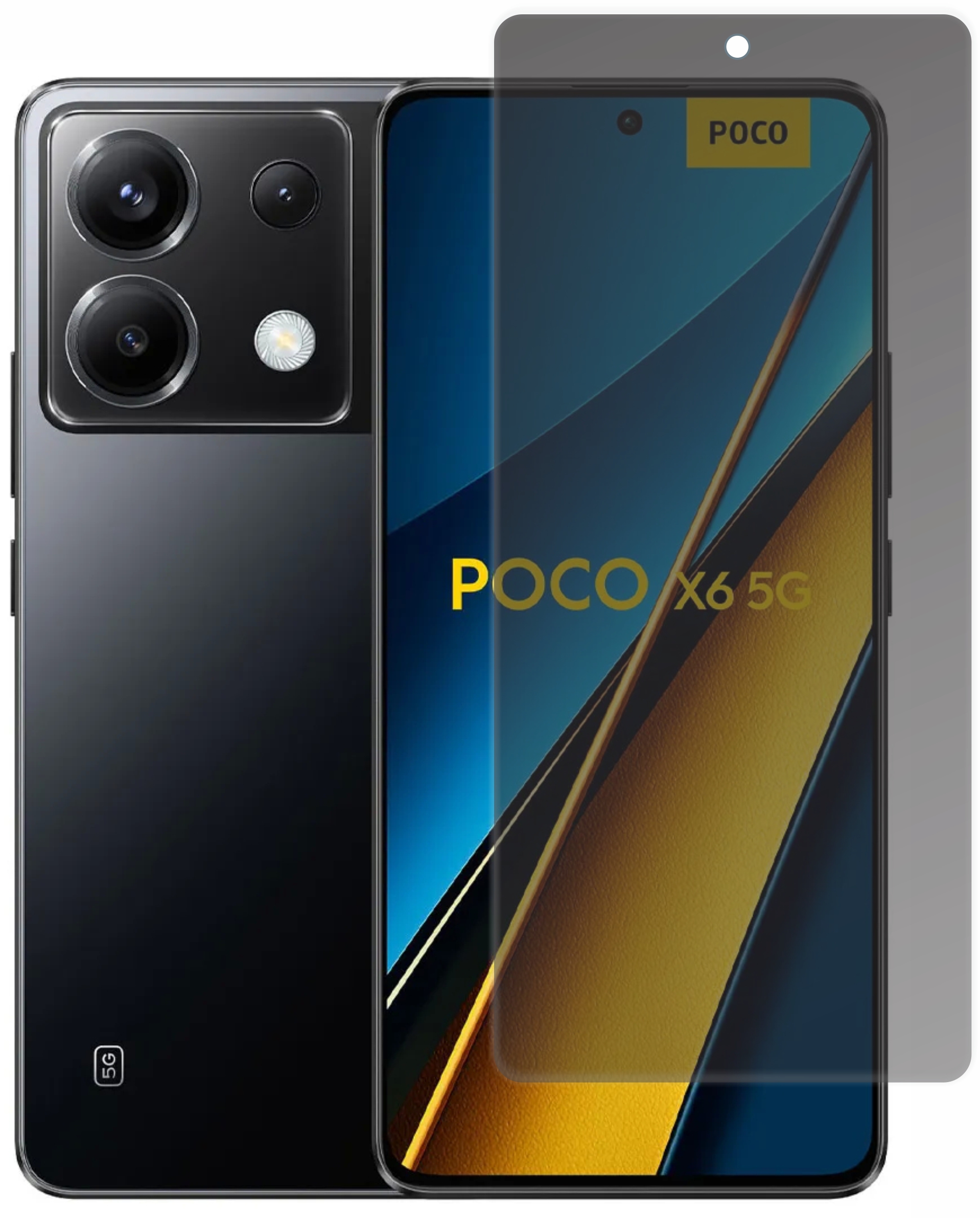 Cristal Templado De Privacidad Para Poco X6 Pro / X6 5g