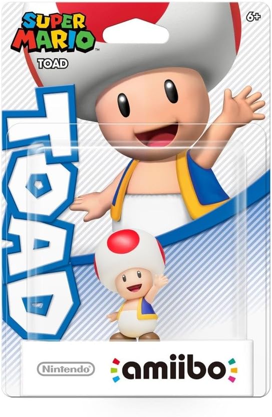 Amiibo Super Mario Bros Toad - Game Center