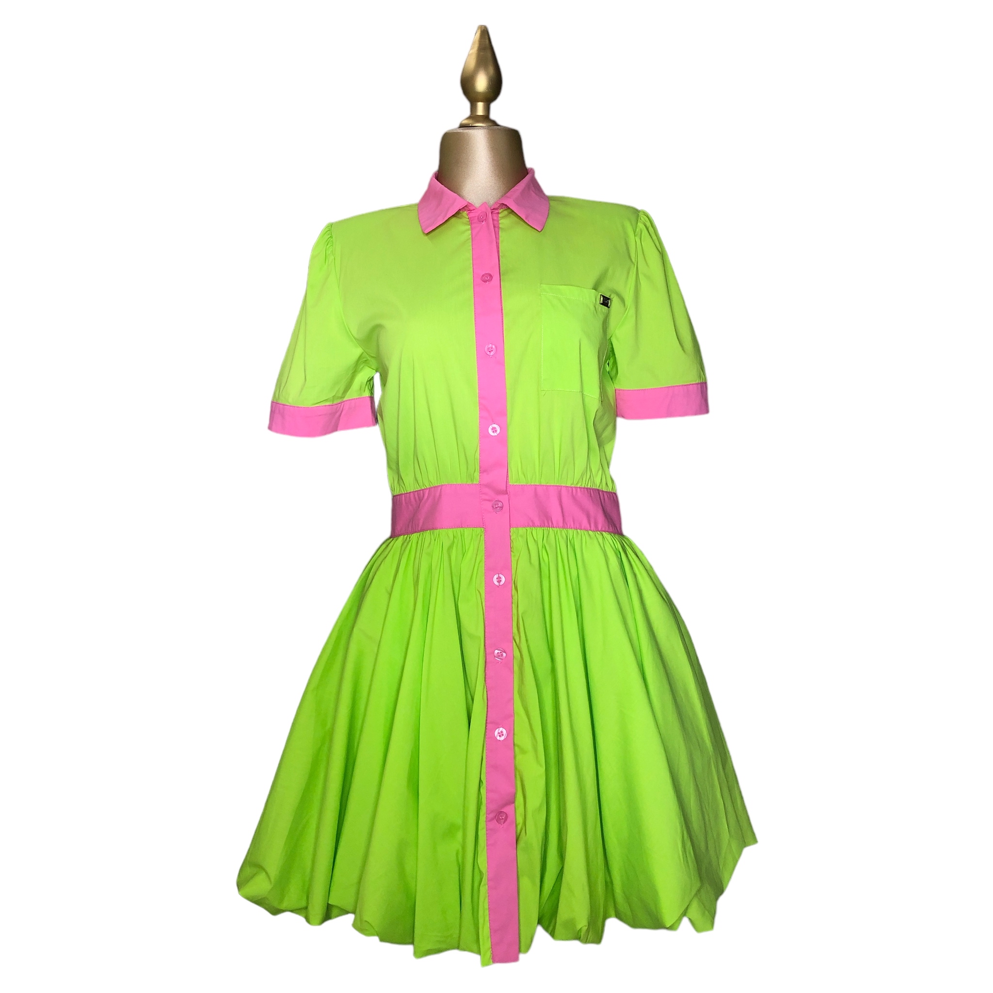 Vestido Green Bombacho Inferior LC DESIGNS COLLECTION