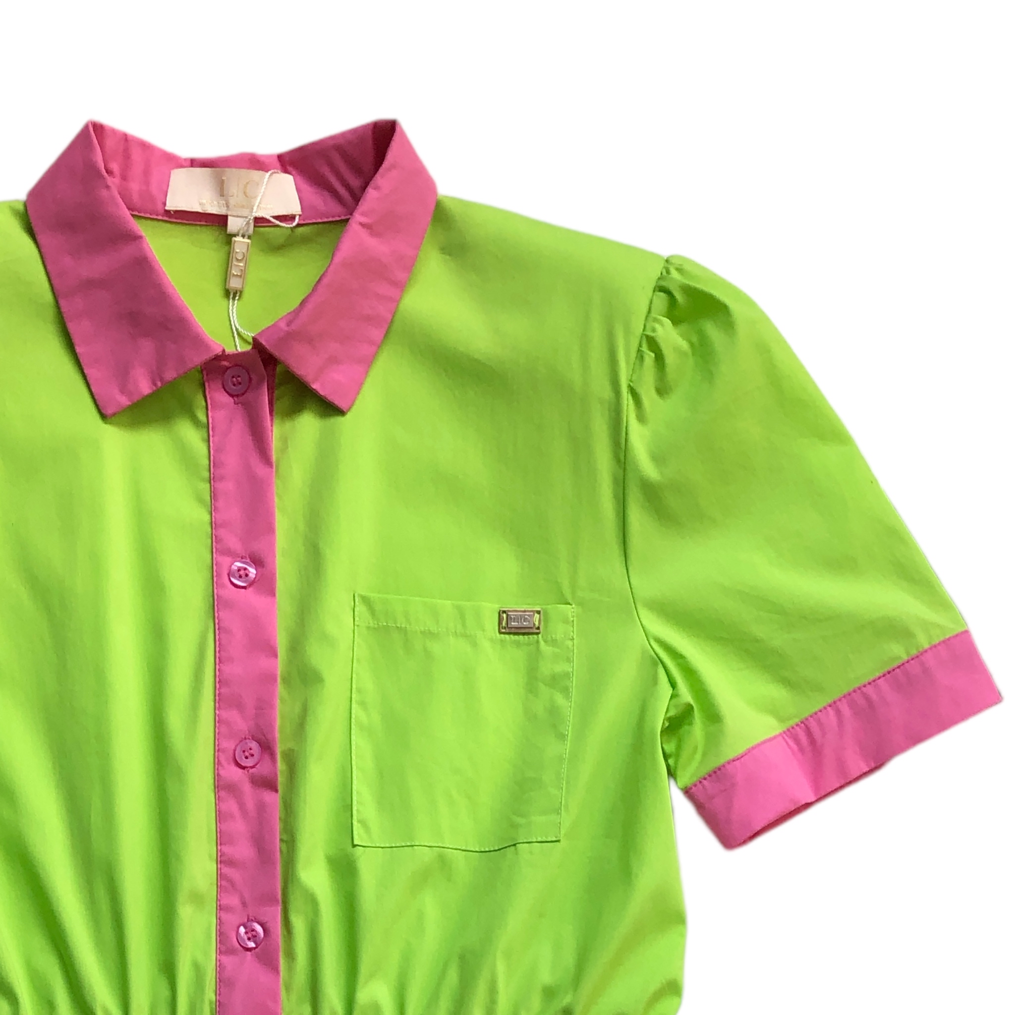 Vestido Green Bombacho Inferior LC DESIGNS COLLECTION