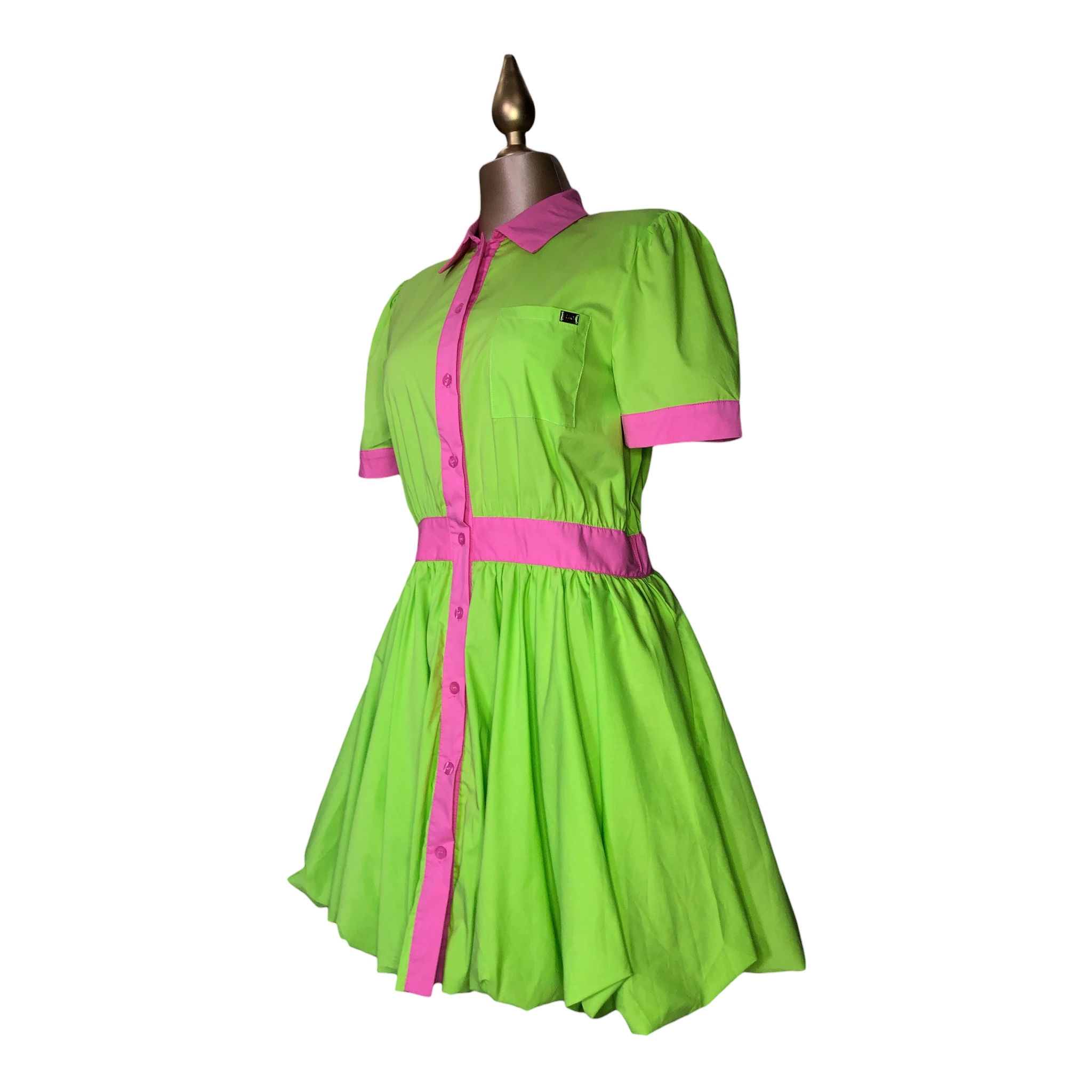 Vestido Green Bombacho Inferior LC DESIGNS COLLECTION