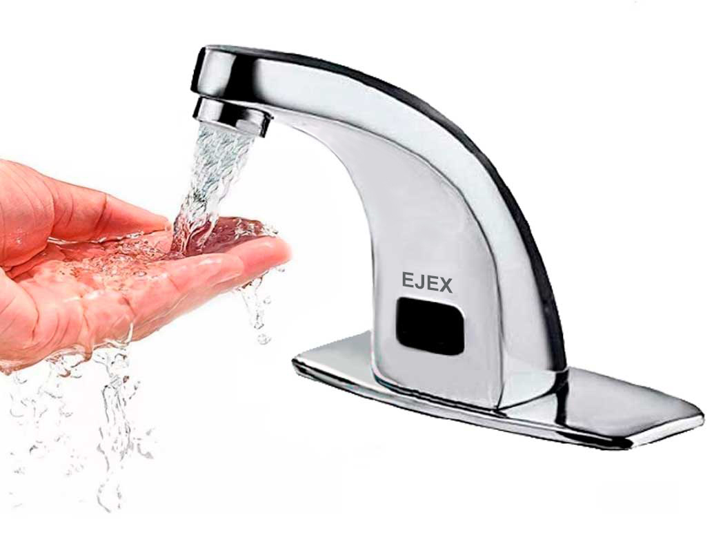 Llave Mezcladora Monomando Electrónica con Censor acabado Cromo 