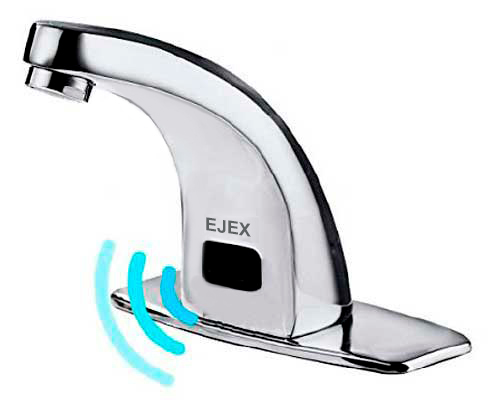 Llave Mezcladora Monomando Electrónica con Censor acabado Cromo 