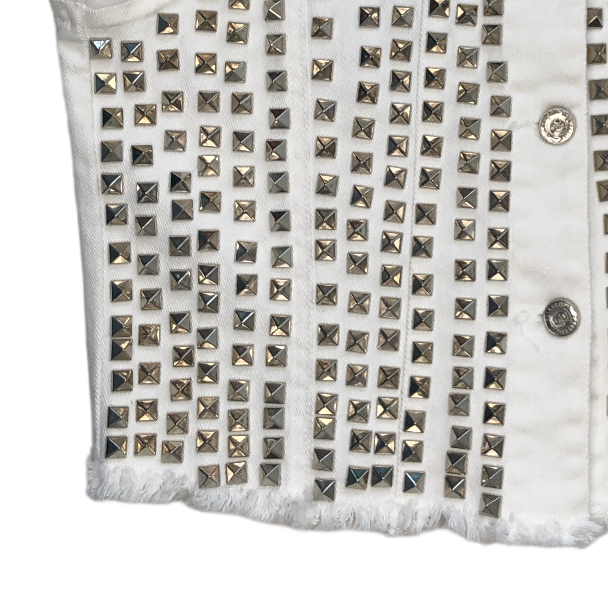 Chaleco Blanco Con Estoperoles LC DESIGNS COLLECTION