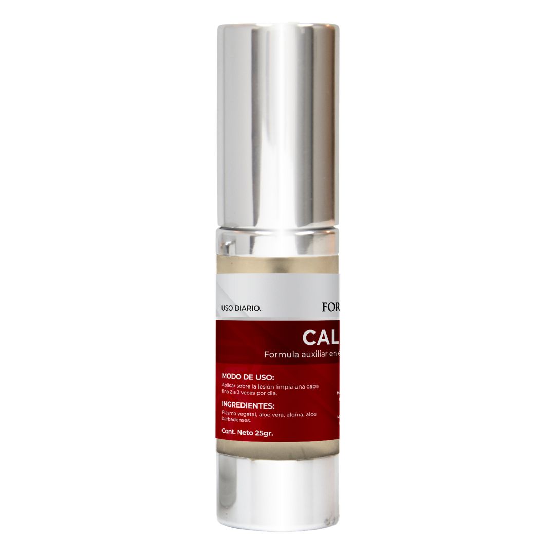 Crema Facial y Corporal, Previene Y Cura Quemaduras De Sol, ayuda a pieles con Psoriasis, dermatitis atópica (eccema), Urticaria, Melasma y Acné activo. 25g - Calmskin- Formulabs
