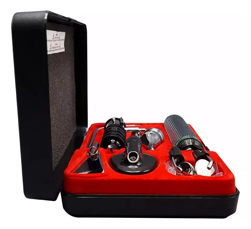 Gowllands - Estuche de diagnóstico médico ojos, nariz, oídos y garganta 9 pzs..