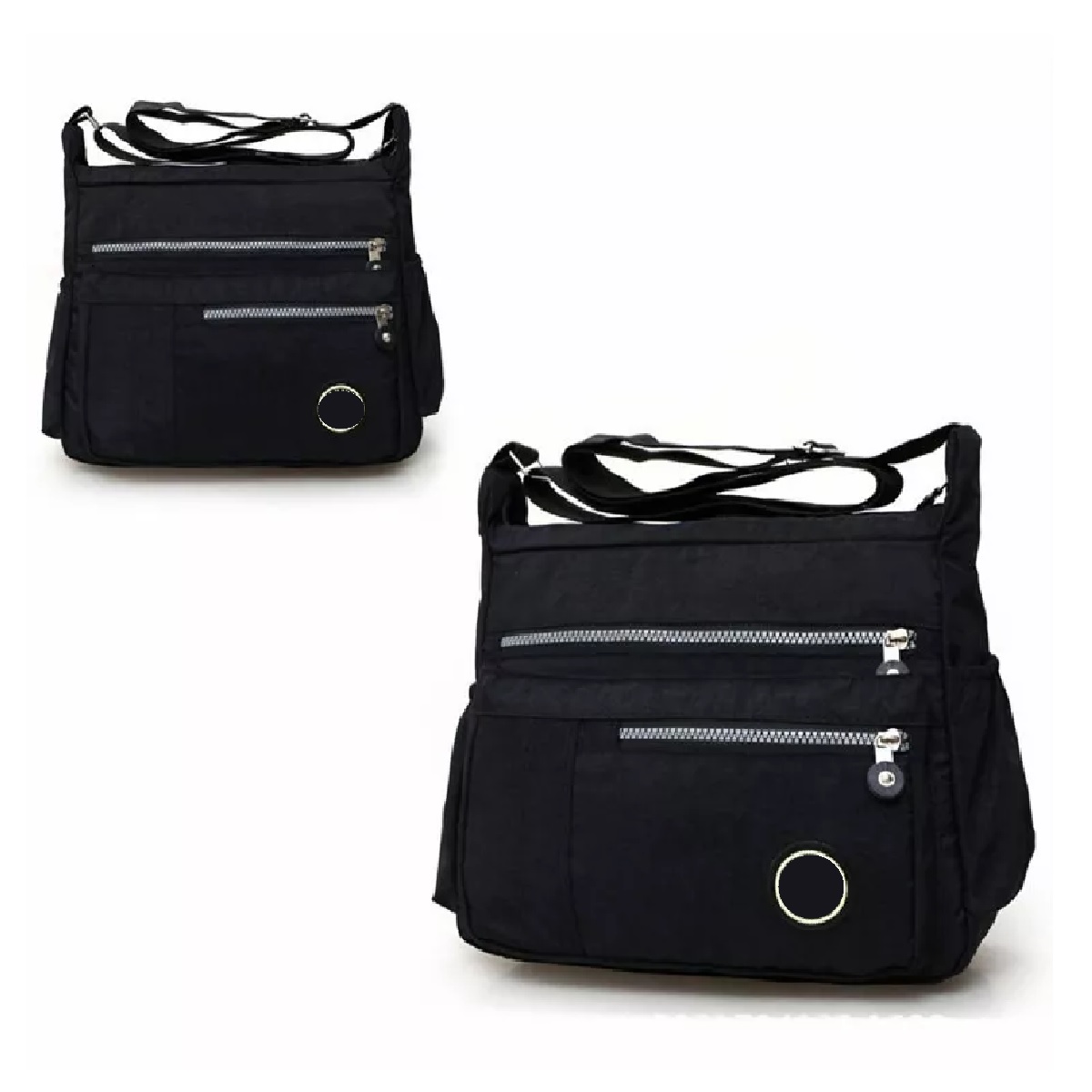Mochila Mariconera Cruzada Dama Negro
