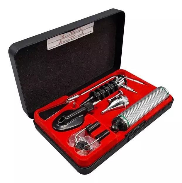 Gowllands - Estuche de diagnóstico médico ojos, nariz, oídos y garganta 9 pzs..