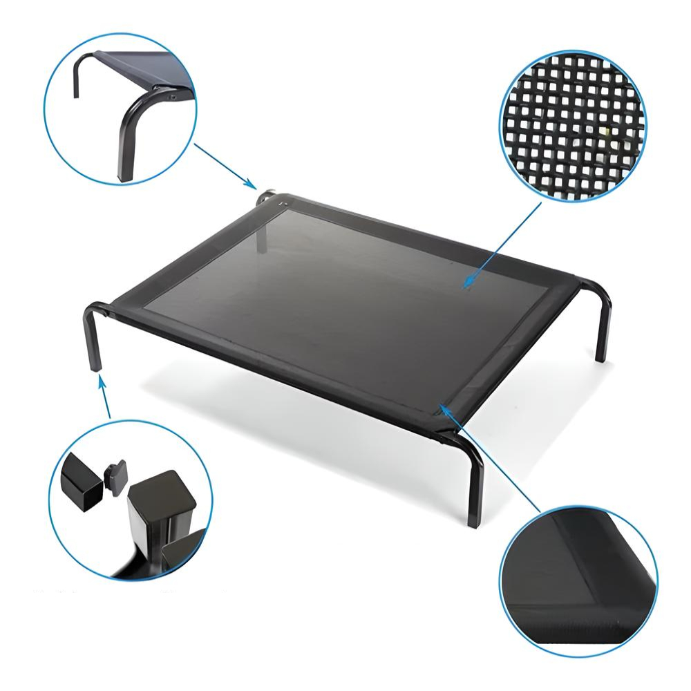 Cama Para Perro Grande Cama Elevada Para Perros Portátil L
