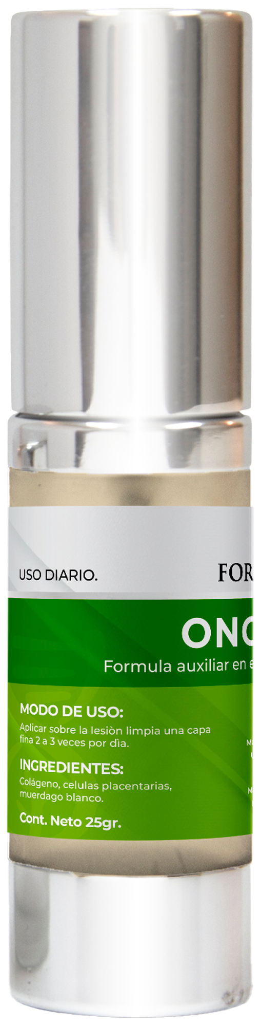 Crema Facial y Corporal para Piel Oncológica y Pacientes Diabéticos, Calma y Previene las Molestias, 25gr, Oncoskin - Formulabs