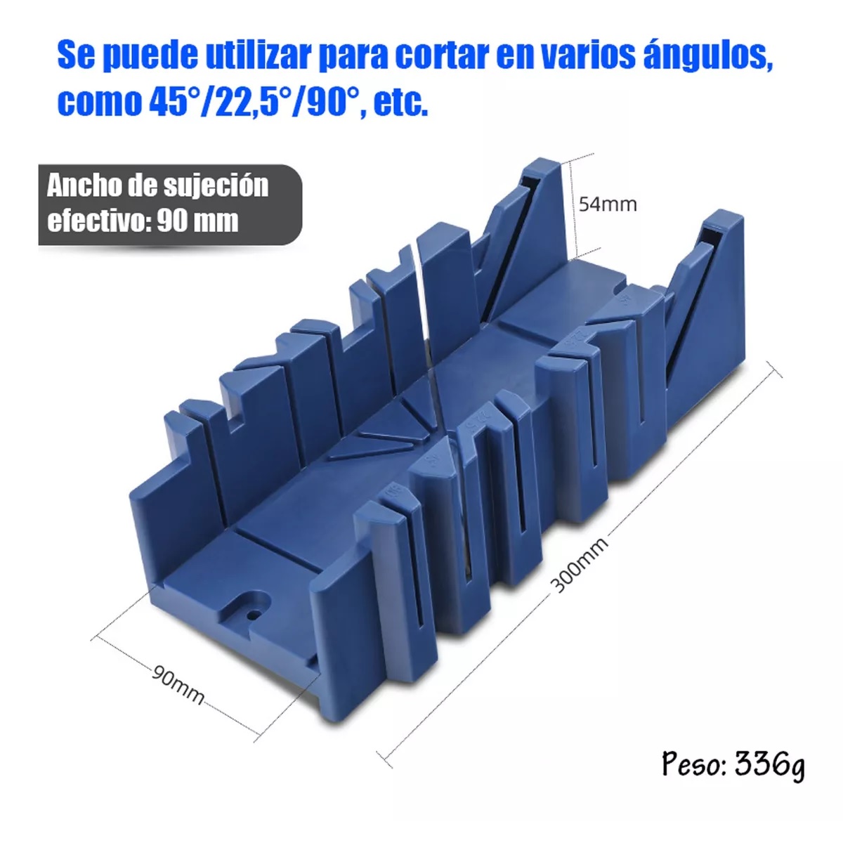 Caja De Inglete Con Serrucho Costilla 12''