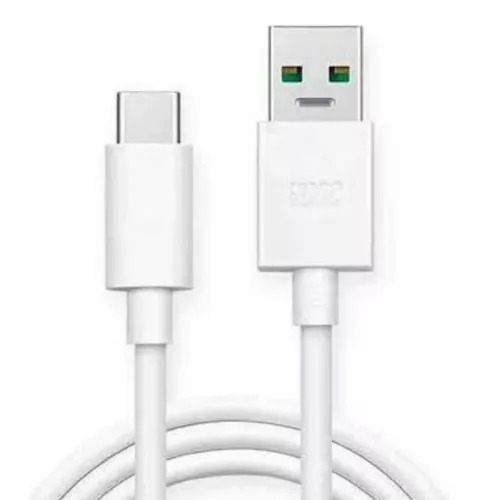 Cargador Compatible Con Oppo Tipo C Blanco Cargador Usb