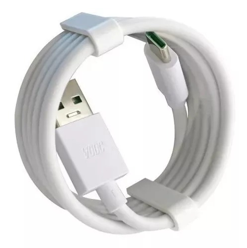 Cargador Compatible Con Oppo Tipo C Blanco Cargador Usb
