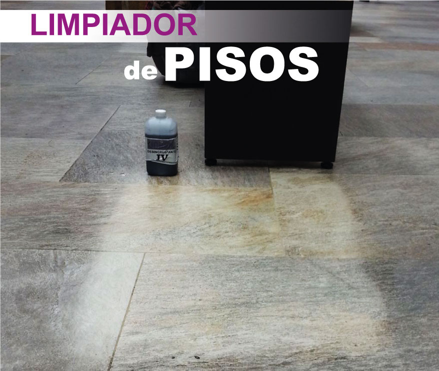 Limpiador de Pisos, Muros, quita Cemento, Cal, Salitre, Moho 4L