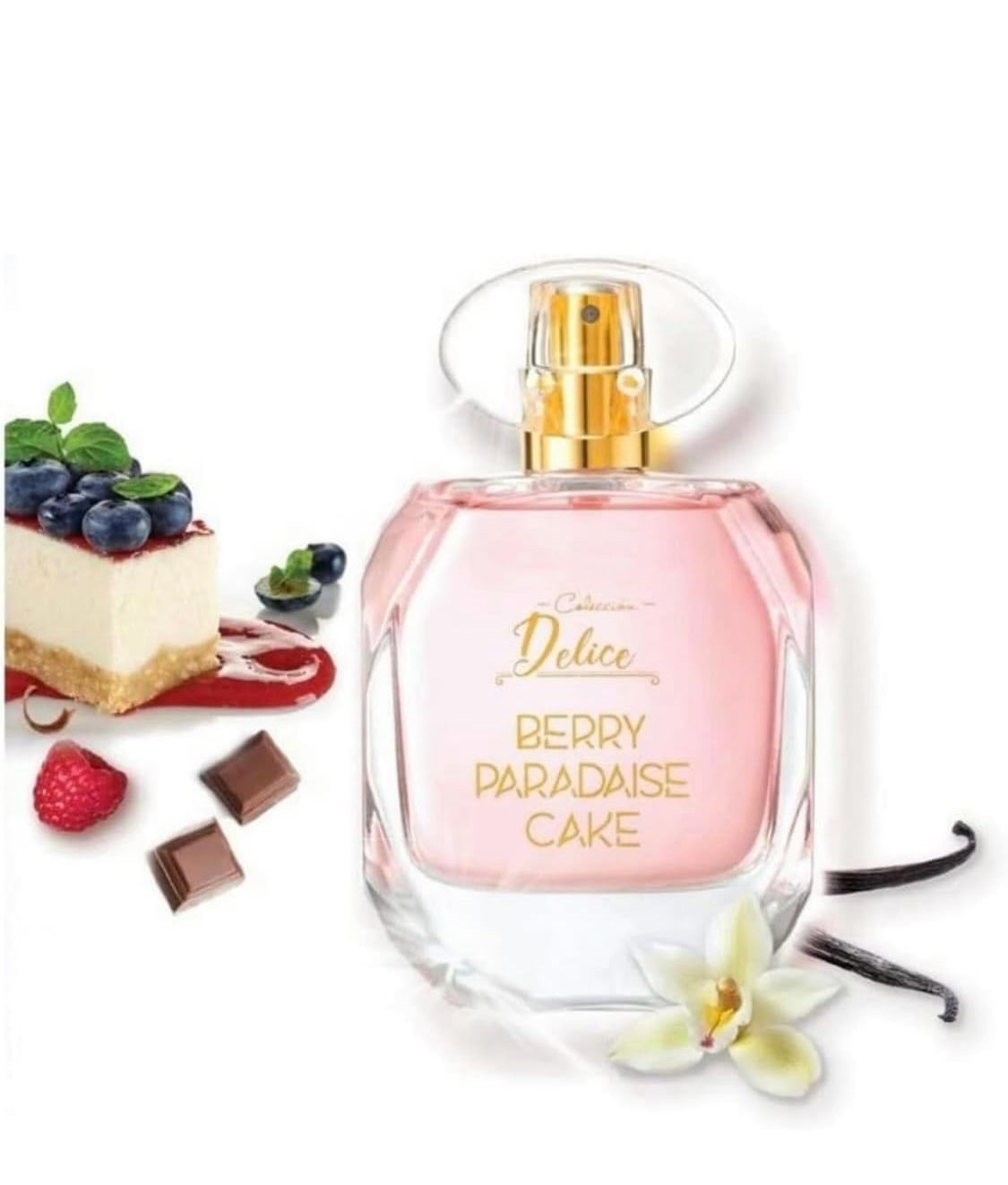 BERRY PARADAISE CAKE PERFUME PARA DAMA MUJER EAU DE PARFUM GOURMAND