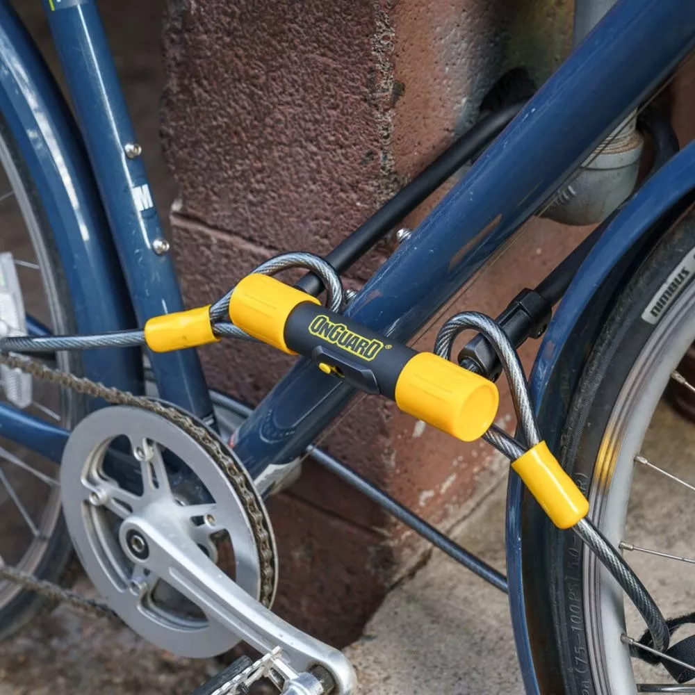 Candado De Herradura Onguard Para Bicicleta Bulldog Mod. 8012