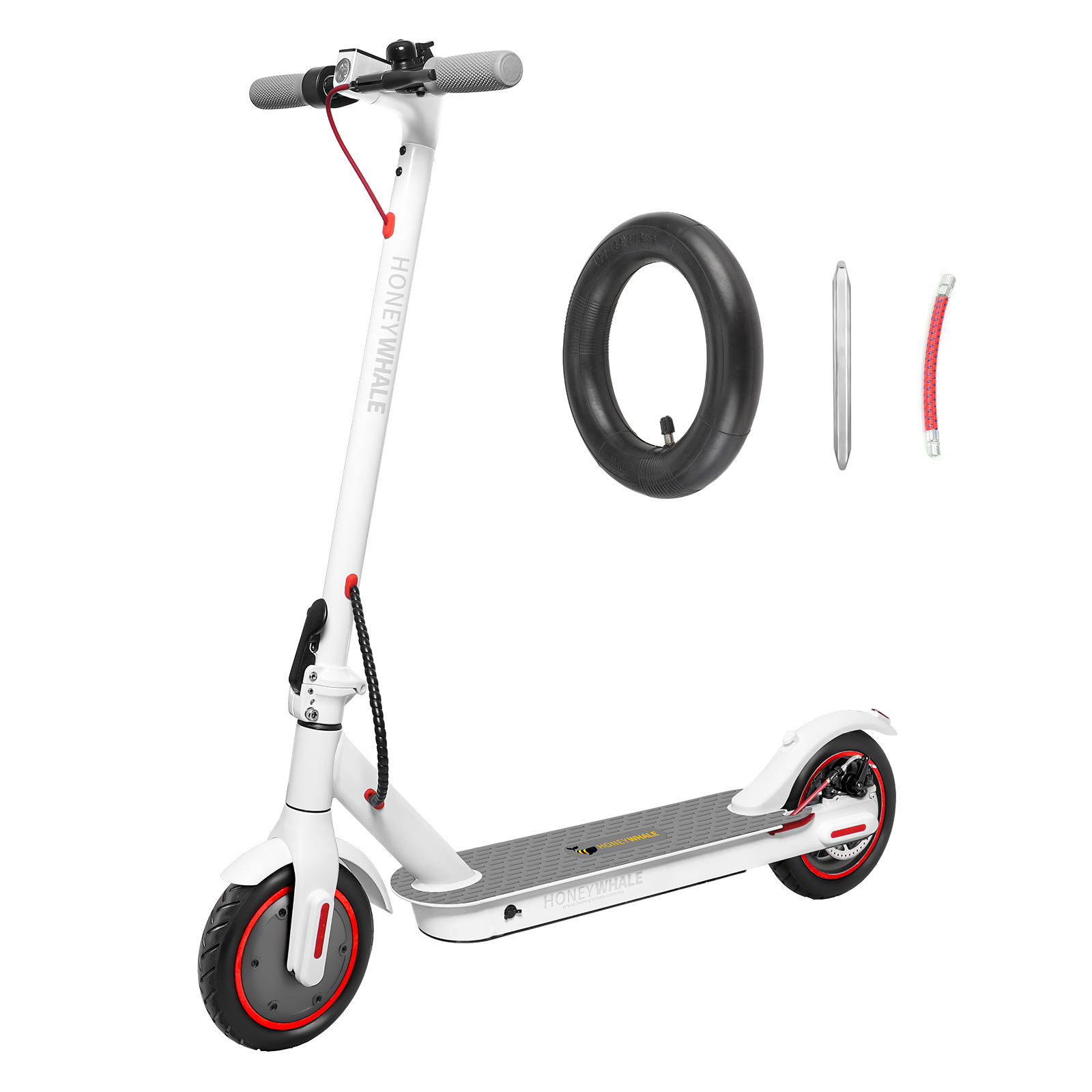 Scooter Eléctrico Honey Whale E9 Pro V2 Blanco.