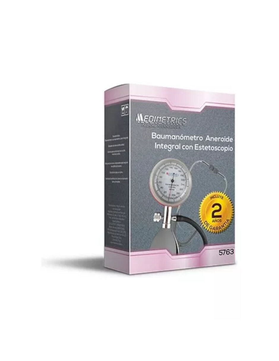 Kit Bauma Integral Estetoscopio Simple - Medimetrics 5763 Gris