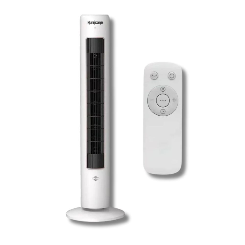 Ventilador de Torre Hurricane Tower Fan Color Blanco