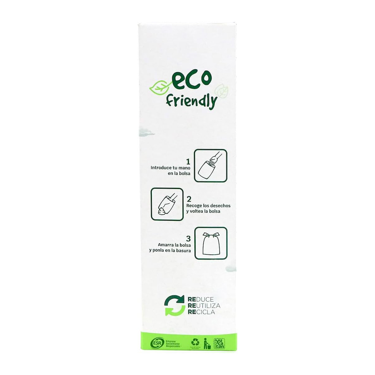 Bolsitas compostables para desechos de mascotas 16 rollos 22 x 27 cm