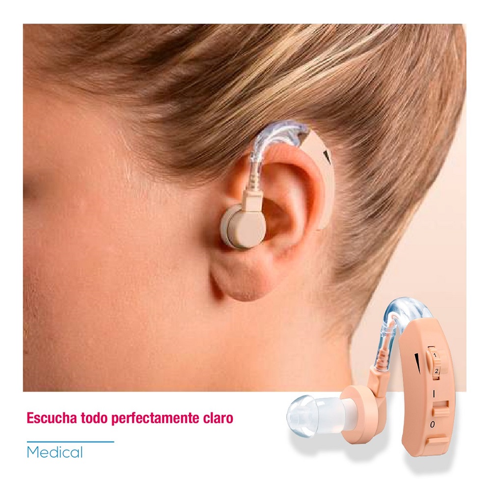 2 Piezas Audífono Auditivos Amplificador Sonido Ha20 Beurer.