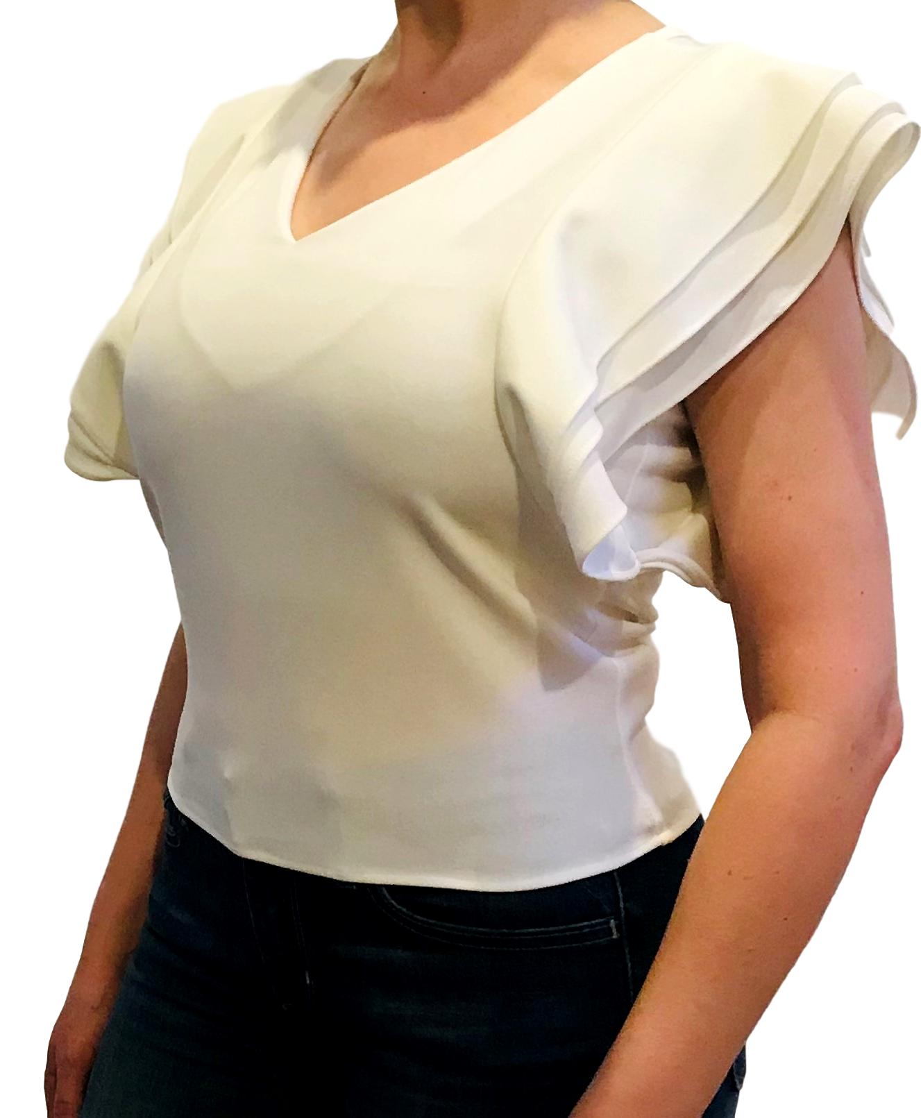 Blusa para dama mujer casual elegante sin mangas Dulce María