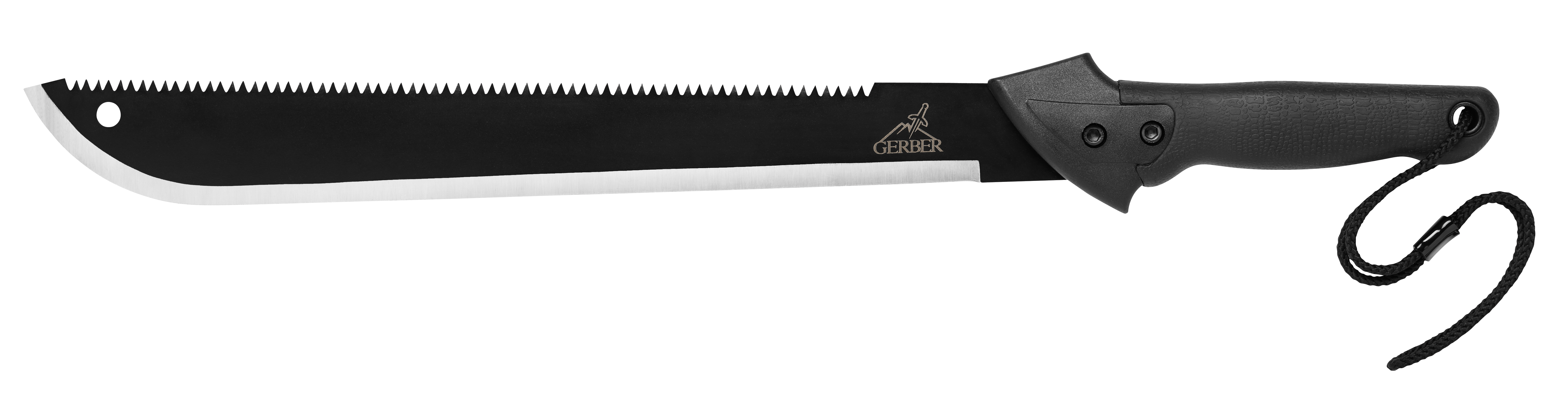 G0758 Gerber Gator Machete Sierra En Espina Y Funda