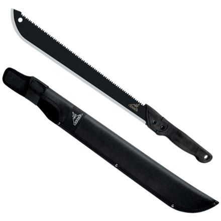 G0758 Gerber Gator Machete Sierra En Espina Y Funda