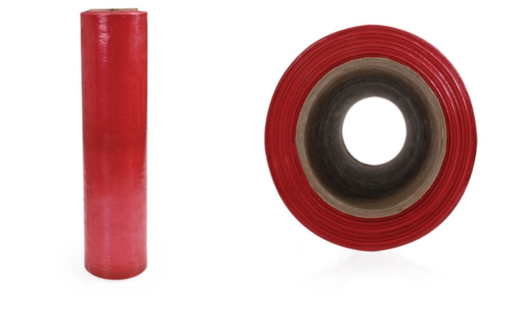 Rollo De Emplaye Playo Film Pelicula Estirable 18" de Color rojo