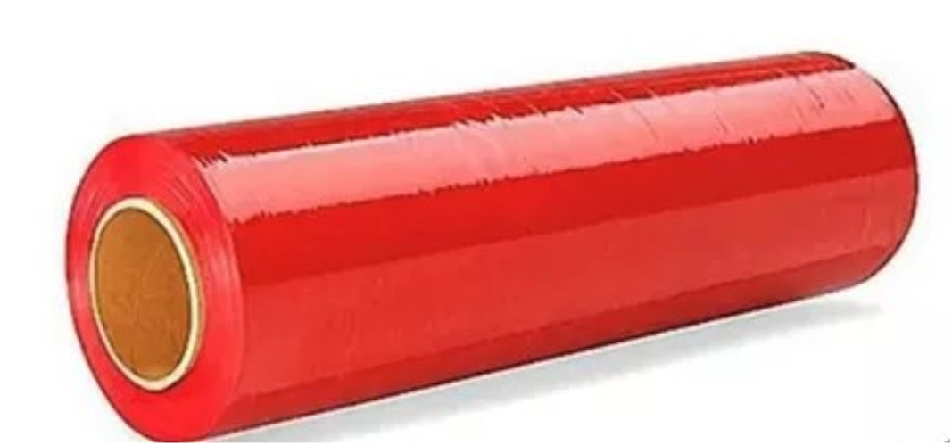 Rollo De Emplaye Playo Film Pelicula Estirable 18" de Color rojo
